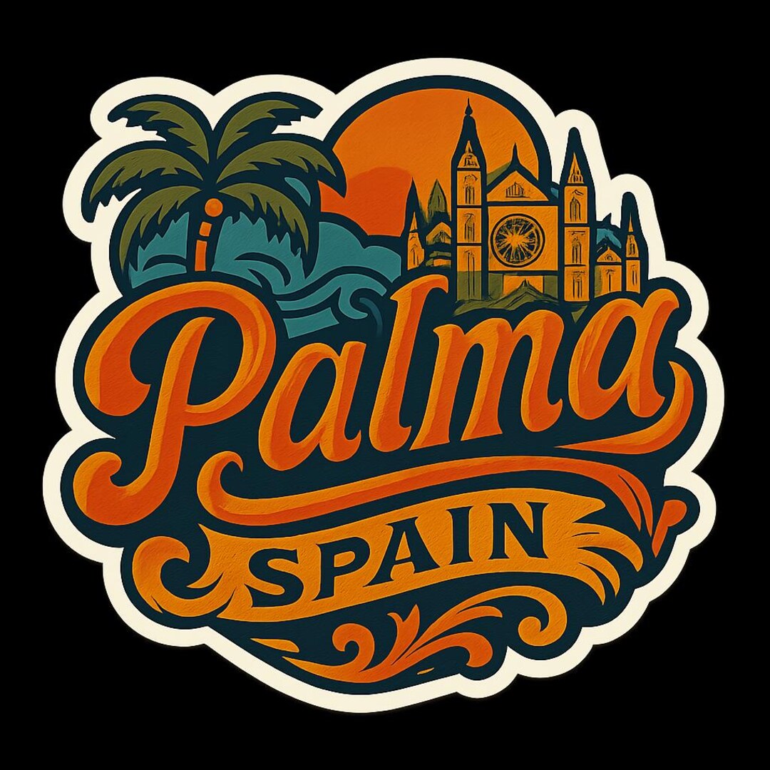 Palma Spain Sticker Magnet Travel Souvenir Gift Decor Vinyl Die Cut - Etsy