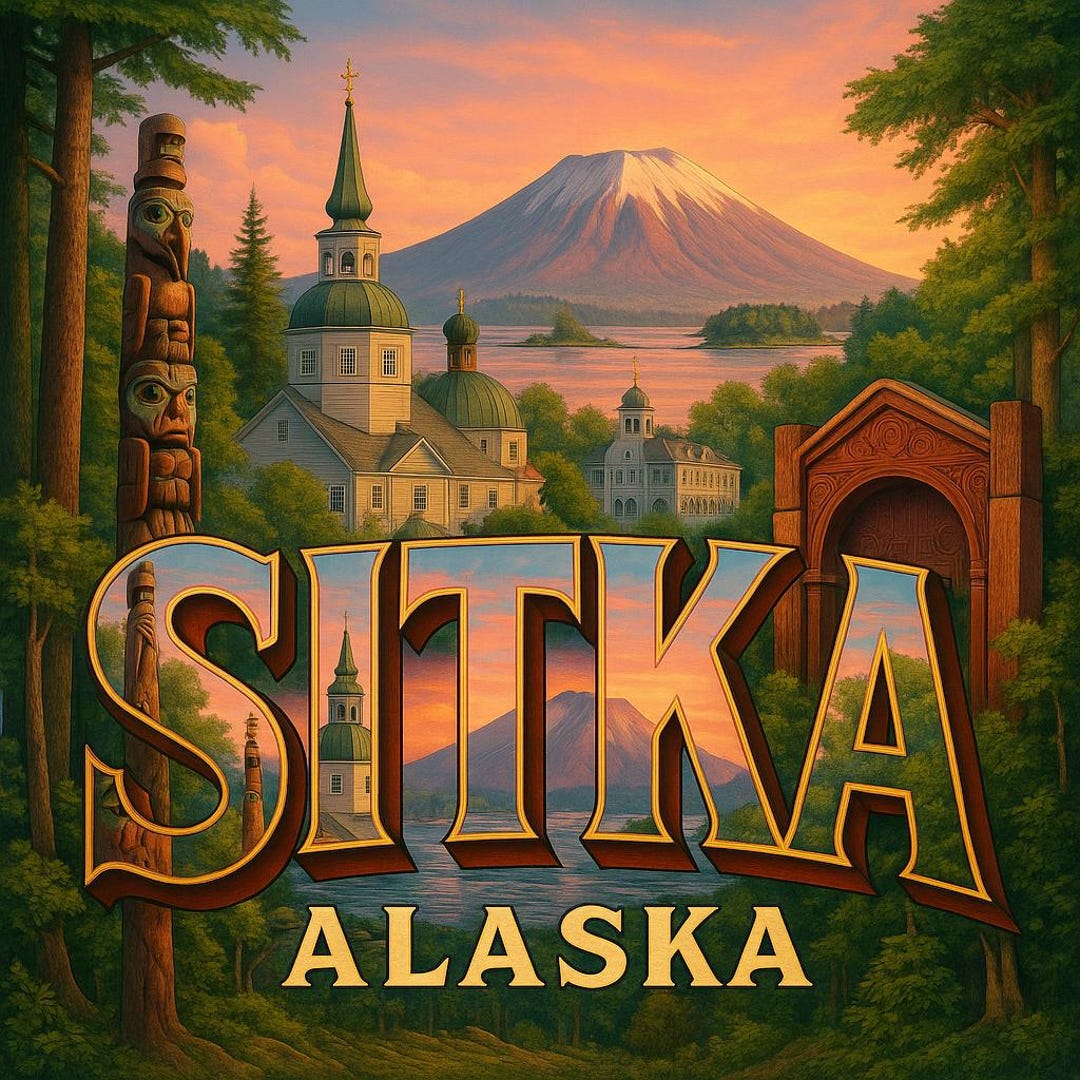 Sitka Sign Sitka Alaska Car Magnet – Vintage Travel Souvenir - Etsy