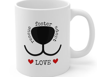 Dog Foster Rescue, Rescue Dog Parent, Foster Dog Gift, Adopted Dog Gift, Animal Rights, Dog Activist, Foster Rescue Adopt, Dog Lover Gift