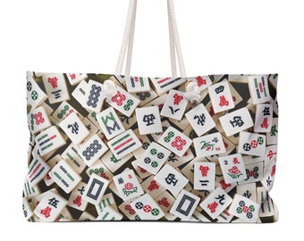 Mahjong Set Tote Bag, Mahjong Gift, Mah Jongg Tote Bag, Mahjong Tile Bag, Mahjong Case, Mahjong Queen, Mahjong Accesorio Bolsa, Mahjong Tiles