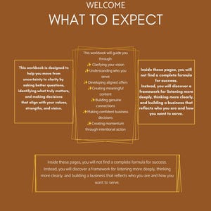 Business Workbook | The Soul-Led Business Blueprint | Offer Discovery | Entrepreneur Planner | Digital Download image 2
