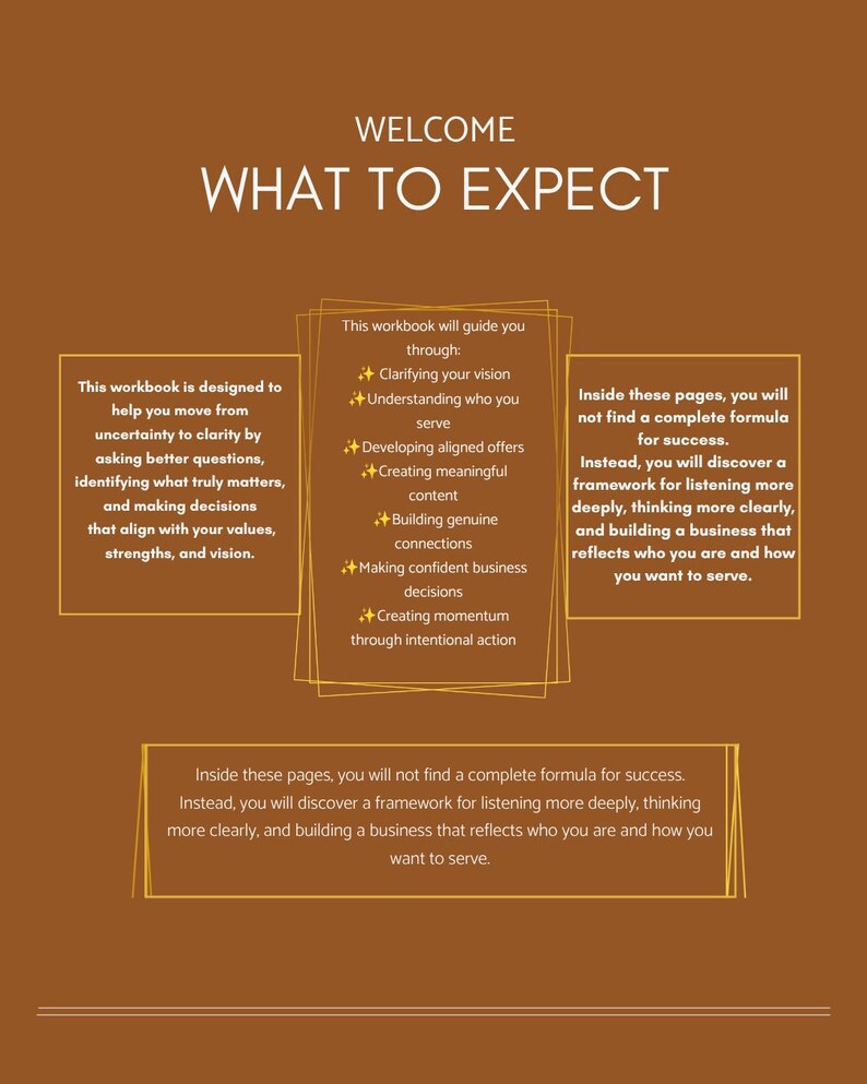 Business Workbook | The Soul-Led Business Blueprint | Offer Discovery | Entrepreneur Planner | Digital Download image 2