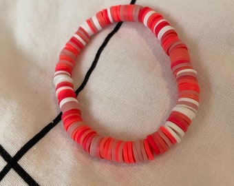 Armband rosa rot