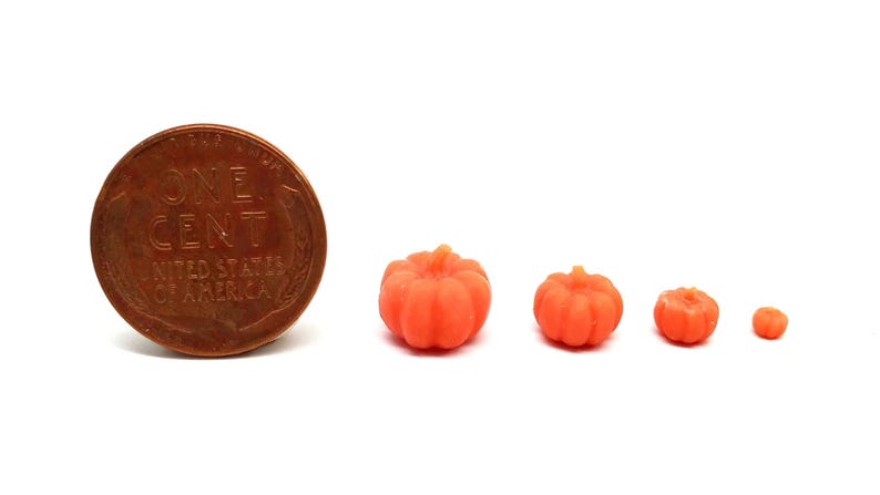 Pumpkins - HO Scale, N Scale, O Scale, S Scale - Model Train Scenery image 1