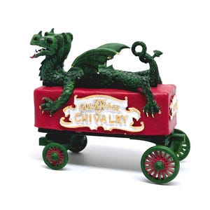 HO Scale "Golden Age of Chivalry" Circus Wagon Kit | Model Train Scenery