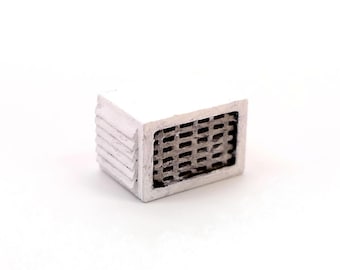 Window AC Unit - HO Scale, N Scale, Z Scale, O Scale | Model Train Scenery