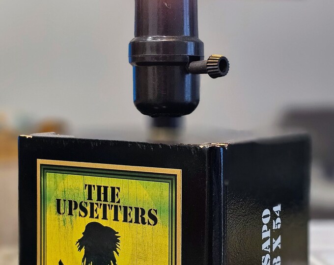 The Upsetters Cigar Box Lamp