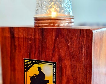 ACID C Notes Cigar Box Night Light - Bronze