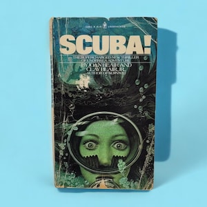 SCUBA by Joan & Clay Blair, Jr. 1977 Bantam Vintage Paperback
