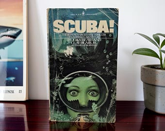 SCUBA by Joan & Clay Blair, Jr. 1977 Bantam Vintage Paperback
