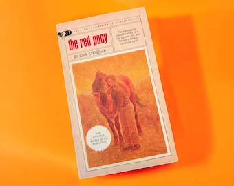 The Red Pony by John Steinbeck, 1966 Bantam Edition