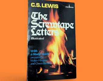 The Screwtape Letters by C. S. Lewis Spire Books Edition 1976 Rare Paperback Book