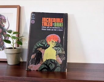 Incredible Tales by Saki, 1966 DELL Paperback First Edition