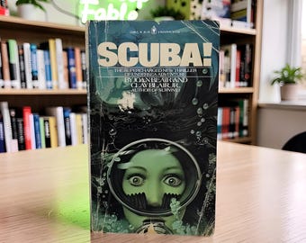 SCUBA by Joan & Clay Blair, Jr. 1977 Bantam Vintage Paperback