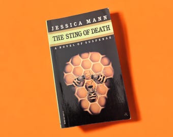The Sting of Death by Jessica Mann, 1985 Vintage Thriller