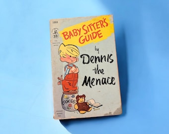 Dennis the Menace Babysitter's Guide, 1954 1st Edition Comic Book