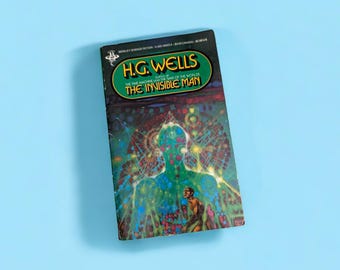 The Invisible Man by H. G. Wells Berkley Publishers Edition 1986 Retro Science Fiction Paperback