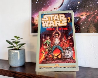 Star Wars World of Fire, Marvel Illustrated Book, 1982 First Edition