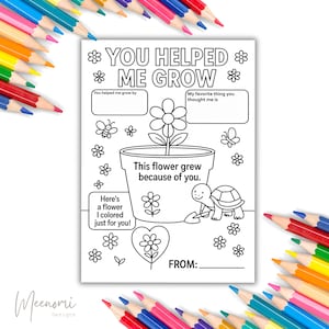 Lehrer Wertschätzung Printable Lehrer Wertschätzung Woche Geschenk Danke Lehrer Geschenke Färbung KARTEN Seiten Schule Sofortiger digitaler Download