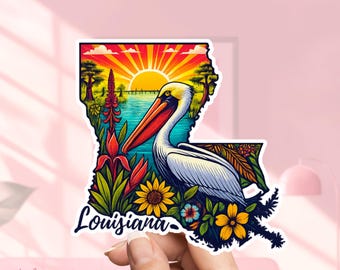 Louisiana Sticker Png, Louisiana, Louisiana State Png, Louisiana map shape Png, USA Png, Sublimation, Sticker Design, Digital DOWNLOAD