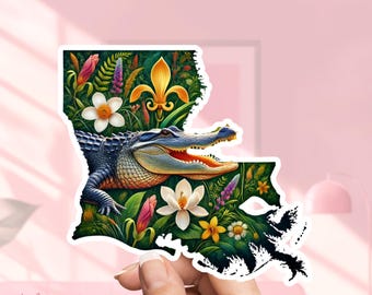 Louisiana Sticker Png, Louisiana, Louisiana State Png, Louisiana map shape Png, USA Png, Sublimation, Sticker Design, Digital DOWNLOAD