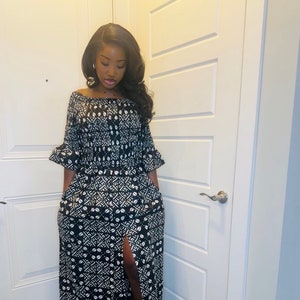 African elegance dress hot sale code