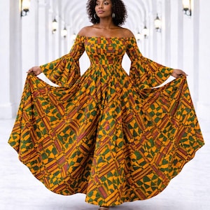 chinese dress ladies Abigail Velvet Off Shoulder Bubble Hem Peplum Maxi Dress (Archive Sale main image 0