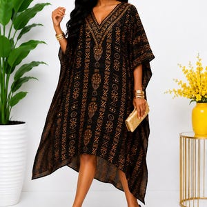ankara loose dress styles Loose Straight Dress Ankara Styles for Muslim Girl