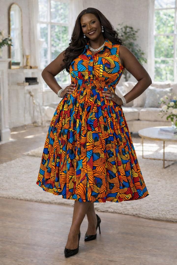 Bold Geometric Dress - Etsy