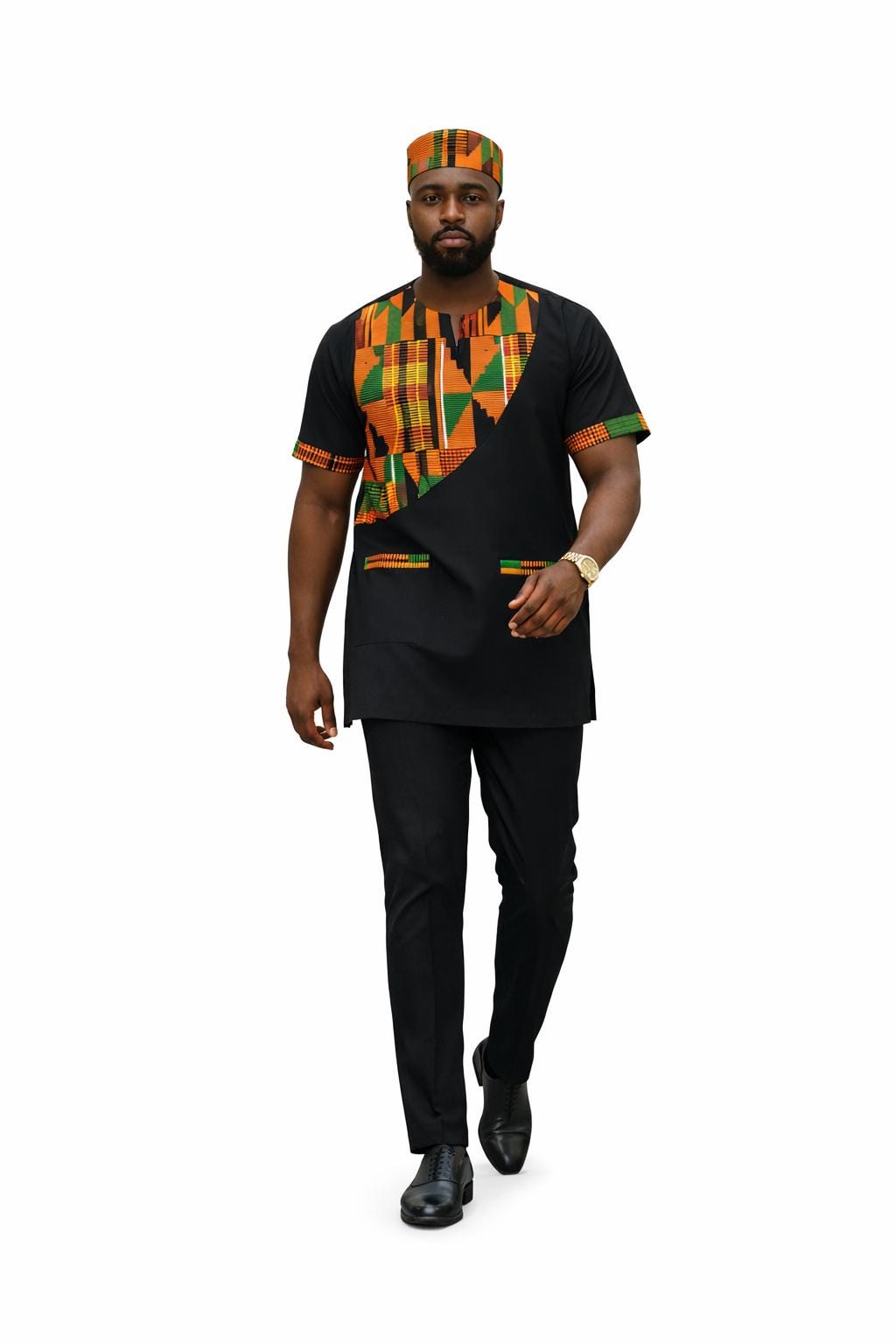 African Print Tunic - Etsy