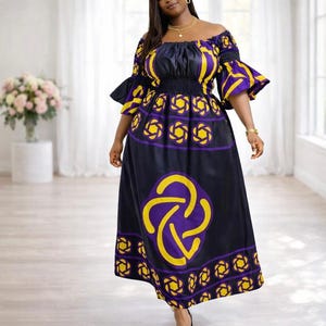 Black Ankara Dress - Etsy
