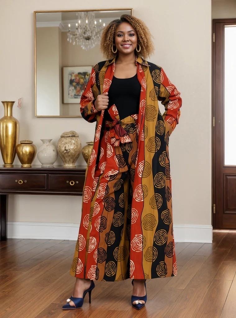 Ankara Two Piece - Etsy