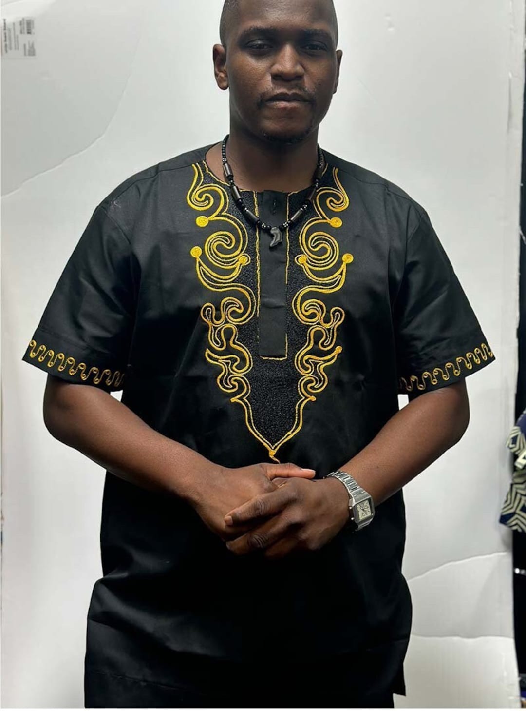 African Print Shirt Men's African Shirt African Clothing Etsy