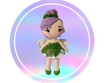 Tinker Bell Amigurumi Doll For Sale, Crochet Character Doll, Handmade Amigurumi Doll, Crochet Doll Finished, Special Gift for Her, Fairy