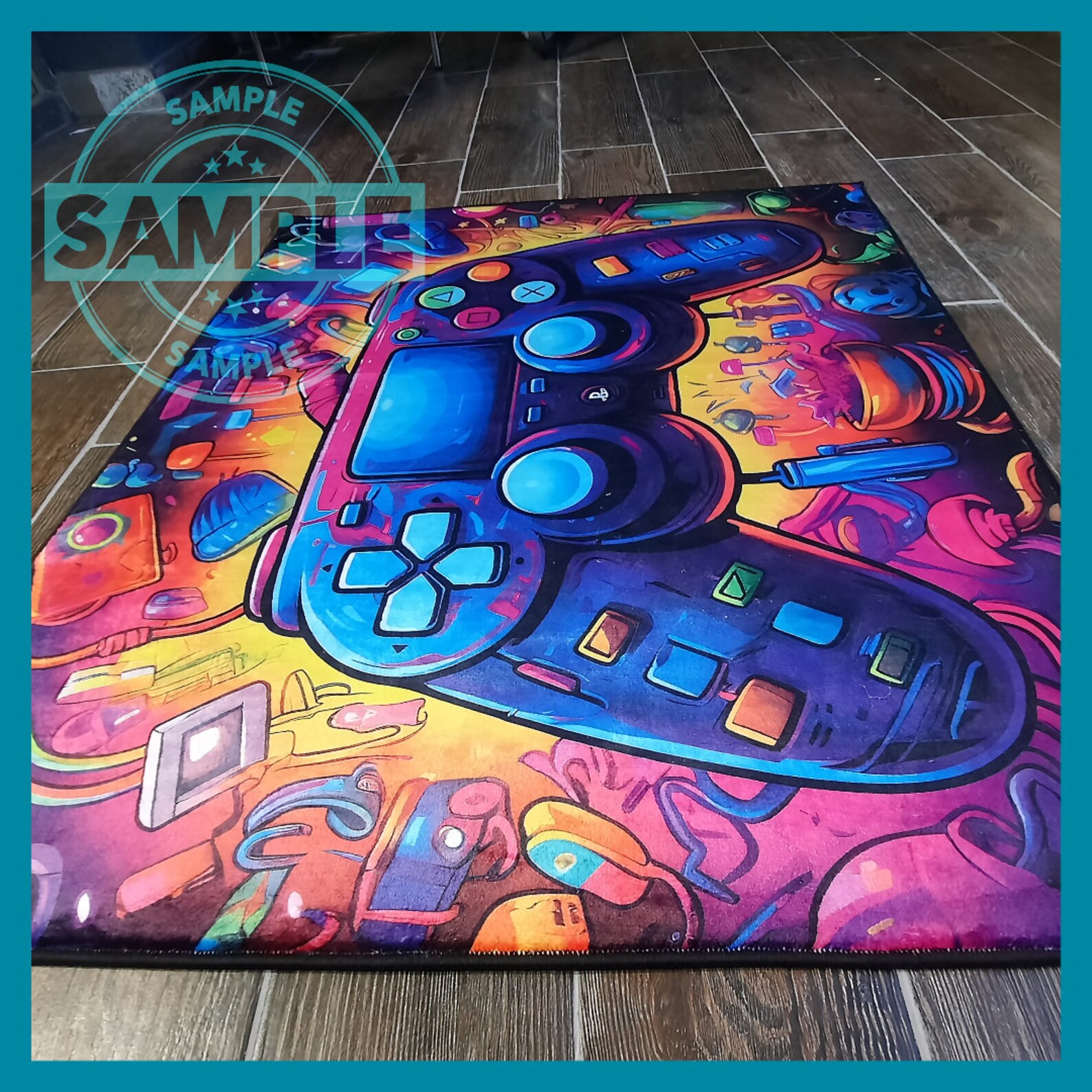 Race Track, Racing Car Rug, Race Track Rug Play Rug, Kids Play Mat ...