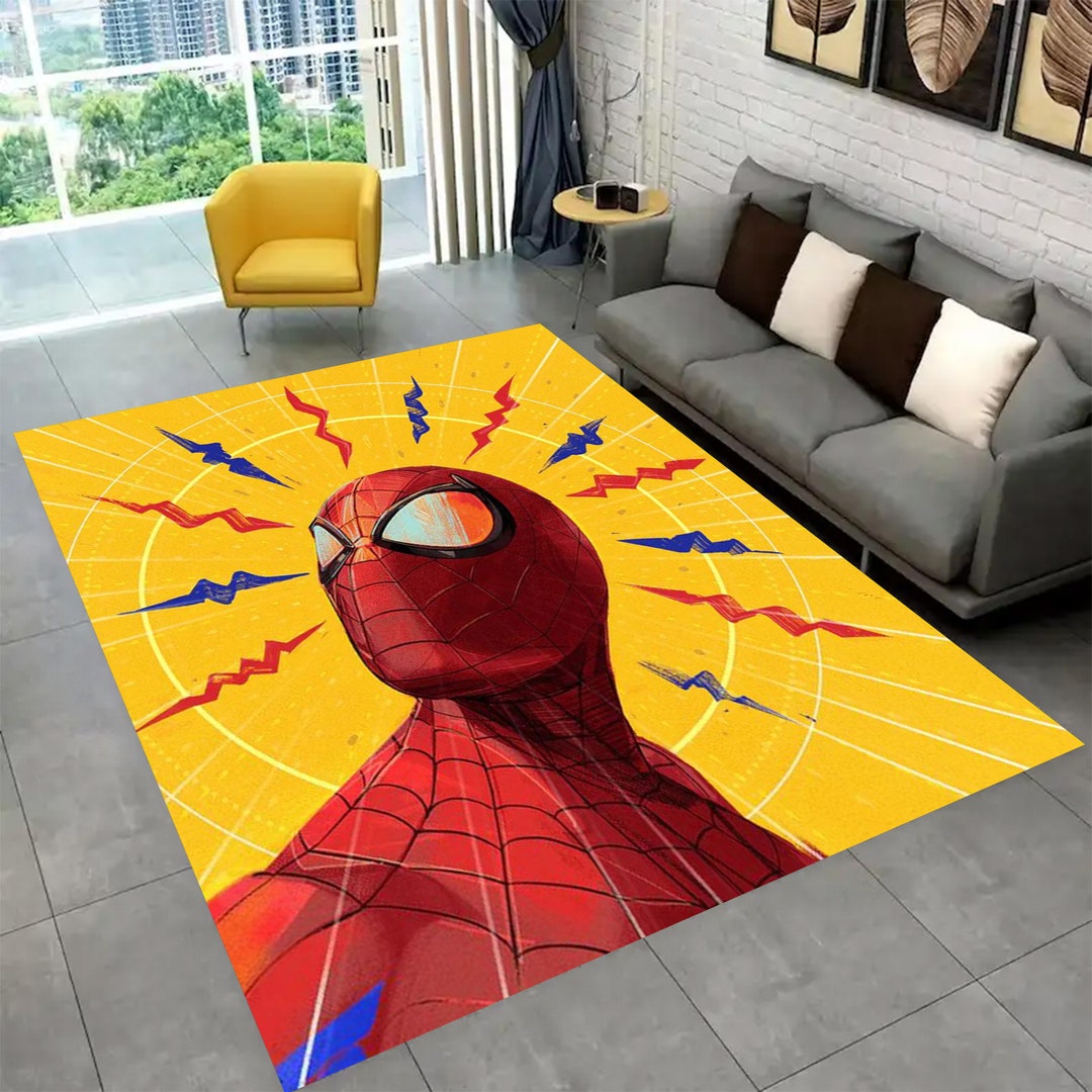 Spiderman Rug,spiderman Fantastic Rug,,kids Gift Rug,spiderman Miles ...