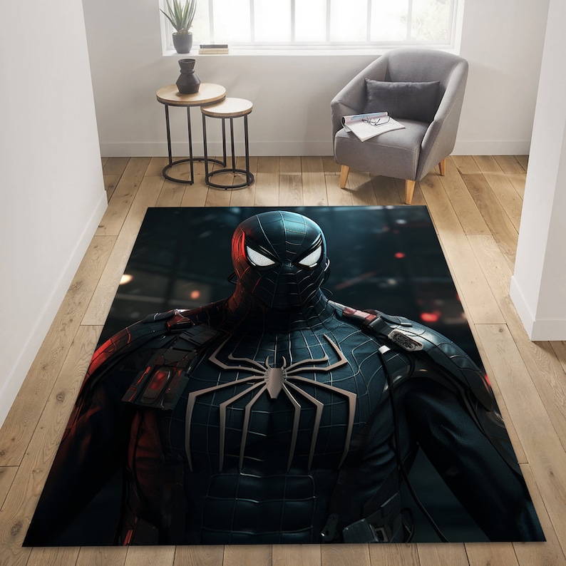 Spiderman Rug,spiderman Fantastic Rug,spiderman Rug,kids Gift Rug ...