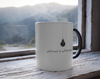 OMORI White Space Color Changing Mug 11oz, White Space Omori