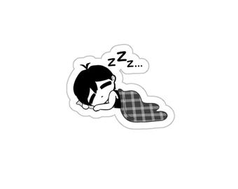 Sleeping Omori Chibi Sticker – Omori Game Merch
