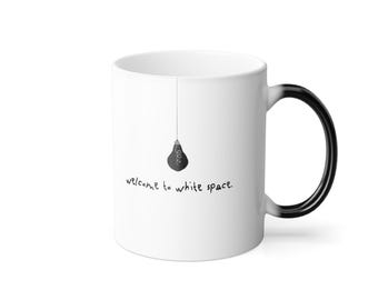OMORI White Space Color Changing Mug 11oz, White Space Omori, Omori Headspace, Mug Personalized