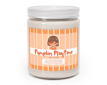 OMORI Kel Pumpkin Spice Candle – Cozy Soy Wax Scent, 9oz