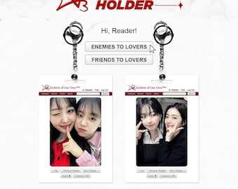 AO3 acryl fotokaarthouder | Fanfiction Kpop Fotolijst Kaarthouder Sleutelhanger