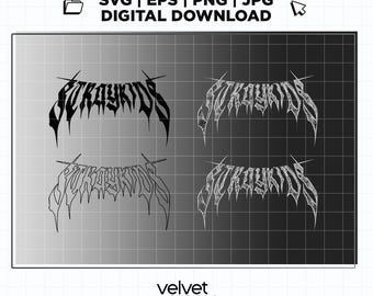 Stray Kids Dominate Tour Logo | Kpop (svg, png, eps, jpg) Files (Digital Download)