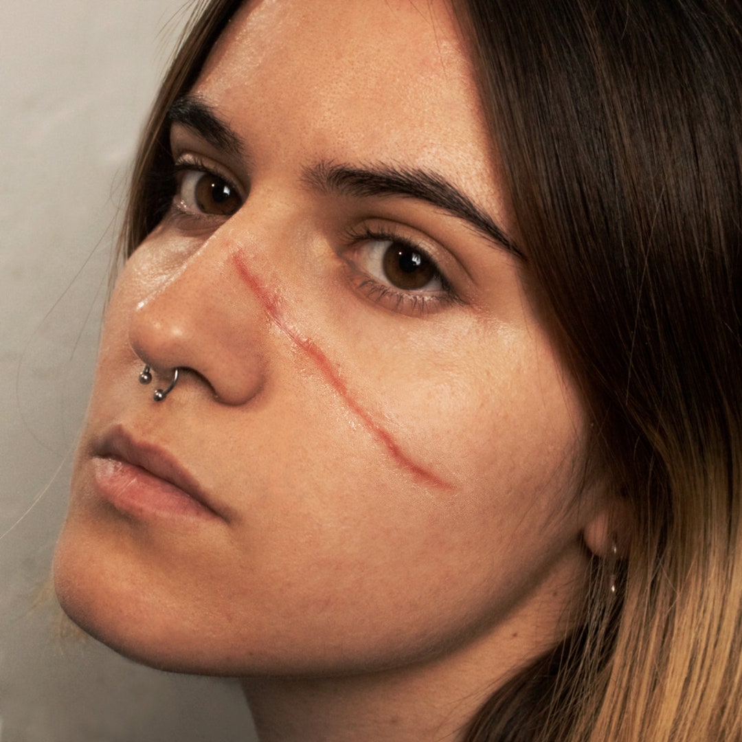 Cool Ripped Cut // FX Cut // Fake Cut // Fake Wound // Temporary Tattoo