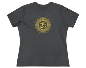 Soft Women's Om (Ohm) Shirt, Women's Cotton Tee