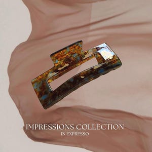 Trendy Radiant Granite Design Hair Clips | Hair Claw Clips | Gift For Her | Marble Design Hair Clips
