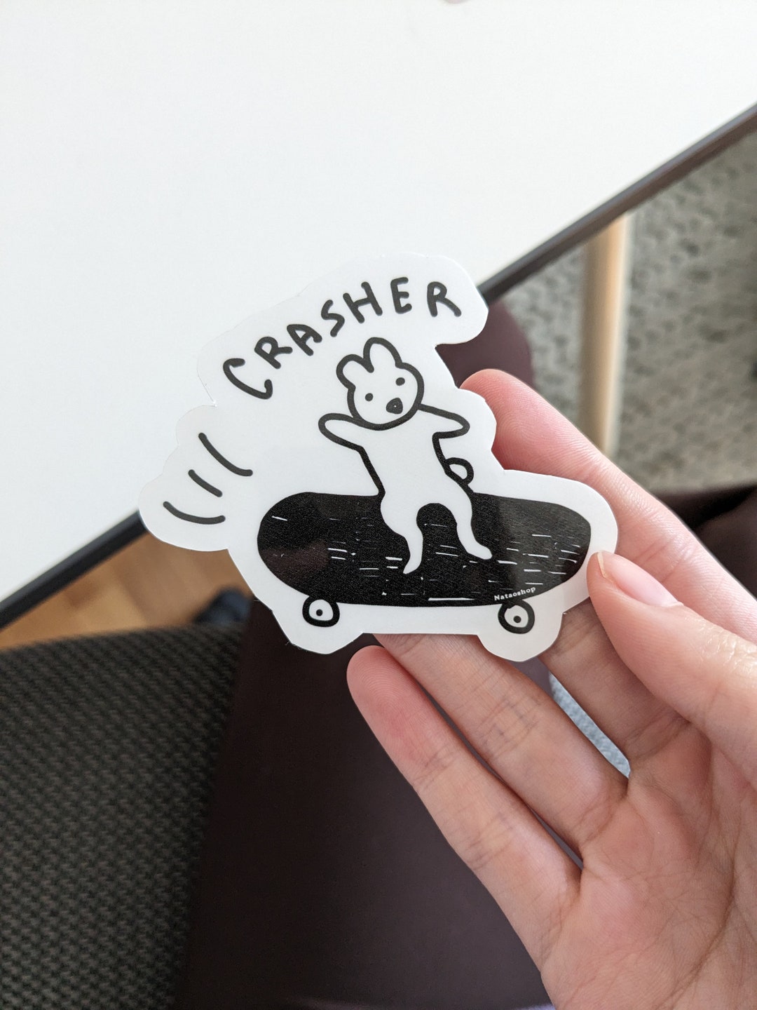 Crasher Bunny - Etsy