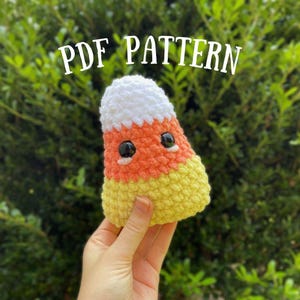 No Sew Halloween Crochet Pattern Bundle | Cat Pattern | Candy Corn ...