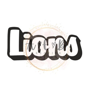 Lions SVG
