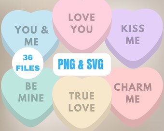Candy Heart clipart, Candy Hearts Clipart, Candy Hearts Png, Heart Candy Svg, Candy Heart Svg, Candy Heart Clipart, heart vector, valentine